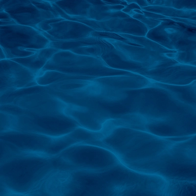 Beautiful blue water