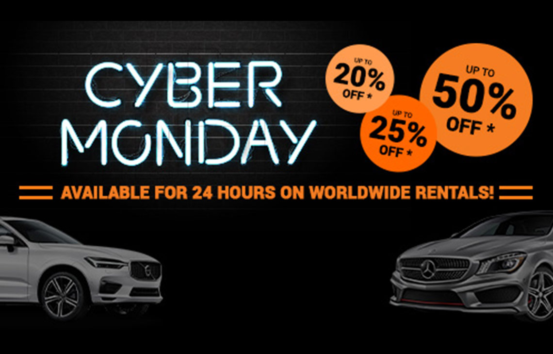 SIXT Cyber Monday Car Rental Deals Cyber Week Savings with SIXT